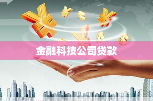 岳池金融科技公司贷款