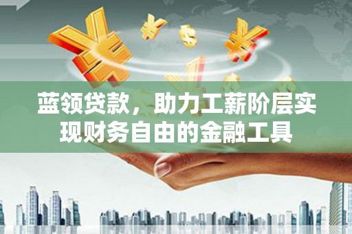 岳池蓝领贷款，助力工薪阶层实现财务自由的金融工具